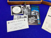 2 Hardwood Presentation Cases w/ Cleaning Tools *BLUE FITTED INTERIORS*