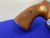 CUSTOM 1979 Colt Python .357mag Blued 3" *AWESOME CUSTOM VINTAGE SNAKE*