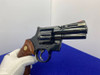 CUSTOM 1979 Colt Python .357mag Blued 3" *AWESOME CUSTOM VINTAGE SNAKE*