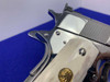 1990 Colt Gold Cup National Match .45ACP *STUNNING BRIGHT STAINLESS FINISH*