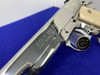 CUSTOM 1987 Colt Government .45ACP 5" *GORGEOUS POLISHED STAINLESS* Comped