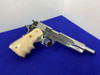CUSTOM 1987 Colt Government .45ACP 5" *GORGEOUS POLISHED STAINLESS* Comped