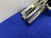 1979 Colt Python .357 Magnum Nickel 4" *BEAUTIFUL NICKEL w/ GENUINE STAGS*