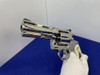1979 Colt Python .357 Magnum Nickel 4" *BEAUTIFUL NICKEL w/ GENUINE STAGS*