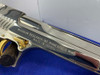 Magnum Research Desert Eagle Mark VII .44Mag*BRIGHT NICKEL W/ GOLD ACCENTS*