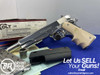1989 CUSTOM Colt Delta Elite 10mm *STUNNING BRIGHT STAINLESS* Compensated
