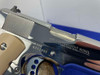 1989 CUSTOM Colt Delta Elite 10mm *STUNNING BRIGHT STAINLESS* Compensated