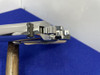 1989 CUSTOM Colt Delta Elite 10mm *STUNNING BRIGHT STAINLESS* Compensated