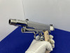 1989 CUSTOM Colt Delta Elite 10mm *STUNNING BRIGHT STAINLESS* Compensated