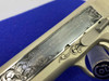 1972 Colt Combat Commander .45ACP 4.25" *MASTERFULLY SCROLL ENGRAVED*