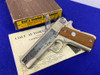 1972 Colt Combat Commander .45ACP 4.25" *MASTERFULLY SCROLL ENGRAVED*