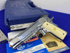 Colt Government Rail Gun .45ACP *GORGEOUS MIRRORED POLISHED STAINLESS*