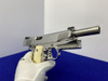 Colt Government Rail Gun .45ACP *GORGEOUS MIRRORED POLISHED STAINLESS*