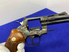 1970 Colt Python .357Mag 4" *TOM MORO MASTER HAND GAME SCENE ENGRAVED*