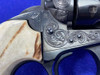 1906 Colt SAA Bisley .32WCF Blued 4.75" *TOM MORO HAND MASTER ENGRAVED*