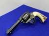 1906 Colt SAA Bisley .32WCF Blued 4.75" *TOM MORO HAND MASTER ENGRAVED*
