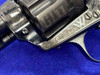 1904 Colt SAA Bisley .38Spl 5.5" *CATTLE BRAND HAND ENGRAVED ANTIQUE*