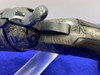 1904 Colt SAA Bisley .38Spl 5.5" *CATTLE BRAND HAND ENGRAVED ANTIQUE*