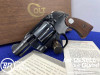 1969 Colt Agent .38 Spl Blue 2" *SCARCE FACTORY SHROUDED MODEL*