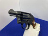 1969 Colt Agent .38 Spl Blue 2" *SCARCE FACTORY SHROUDED MODEL*
