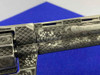 Colt Python .357Mag 6" -CUSTOM ENGRAVED "SNAKE & SCROLLS"- Awesome