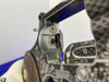 Colt Python .357Mag 6" -CUSTOM ENGRAVED "SNAKE & SCROLLS"- Awesome