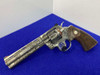 Colt Python .357Mag 6" -"SNAKE & SCROLLS" CUSTOM ENGRAVED- Awesome