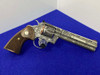 Colt Python .357Mag 6" -"SNAKE & SCROLLS" CUSTOM ENGRAVED- Awesome
