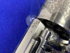 1995 Pietta LeMat .44/20ga 7" *STUNNING FACTORY HAND SCROLL ENGRAVED*