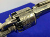 1995 Pietta LeMat .44/20ga 7" *STUNNING FACTORY HAND SCROLL ENGRAVED*