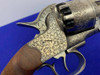 1995 Pietta LeMat .44/20ga 7" *STUNNING FACTORY HAND SCROLL ENGRAVED*