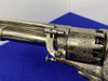 1995 Pietta LeMat .44/20ga 7" *STUNNING FACTORY HAND SCROLL ENGRAVED*