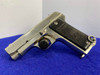 Fabrique d'Armes "Paramount" .32 ACP Nickel *AMAZING RUBY-PATTERN PISTOL*