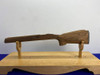 Remington 40-X Light Brown Wooden Rifle Stock *W/ WHITE LINE RECOIL PAD*