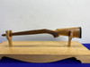 Remington 700 SA Rifle Stock w/ Remington Buttpad *CHECKERED WOOD STOCK*