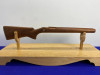 Remington 40-X Light Brown Wooden Rifle Stock *W/ BLACK WHITE LINE BUTTPAD*