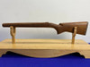 Remington 40-X Light Brown Wooden Rifle Stock *W/ BLACK WHITE LINE BUTTPAD*