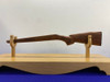 Brown Checkered Wood Rifle Stock w/ Remington Buttplate *SEMI-GLOSS FINSIH*