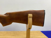 Brown Checkered Wood Rifle Stock w/ Remington Buttplate *SEMI-GLOSS FINSIH*