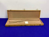 Winchester Wooden Display Case w/ Brass Latches *SOFT VELVET INTERIOR*