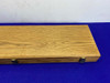 Winchester Wooden Display Case w/ Brass Latches *SOFT VELVET INTERIOR*