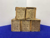 (5) 20Rd Boxes FN .303 British Bren Gun Military Ammunition *COLLECTOR LOT*