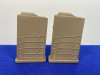 TWO 10-Round *MDT AICS FDE POLYMER SHORT ACTION MAGAZINE* 308 Win-GID1187865356