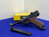 Emma Werke LA-22 .22LR Blue 4.5" *STUNNING GERMAN MADE LUGER STYLE PISTOL*
