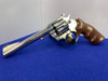 Colt Officers Model Match .38 Spl 6" Nickel *VINTAGE COLT DOUBLE-ACTION*