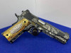 Kimber Custom Lightweight .45 ACP 5" Black *BEAUTIFUL MACHINE ENGRAVING*
