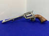 1978 Colt Single Action Army 45Colt Nickel 7.5" *MINT NICKEL THIRD GEN SAA*