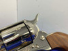 1978 Colt Single Action Army 45Colt Nickel 7.5" *MINT NICKEL THIRD GEN SAA*