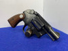 Colt Agent 1968 2" Blued .38 Spl *VERY DESIRABLE FACTORY SHROUDED MODEL*