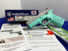 Smith Wesson SD9 VE 9mm Stainless 4" *EYE-CATCHING ROBIN'S EGG BLUE FRAME* 